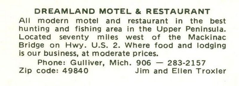 Dreamland Motel - Postcard (newer photo)